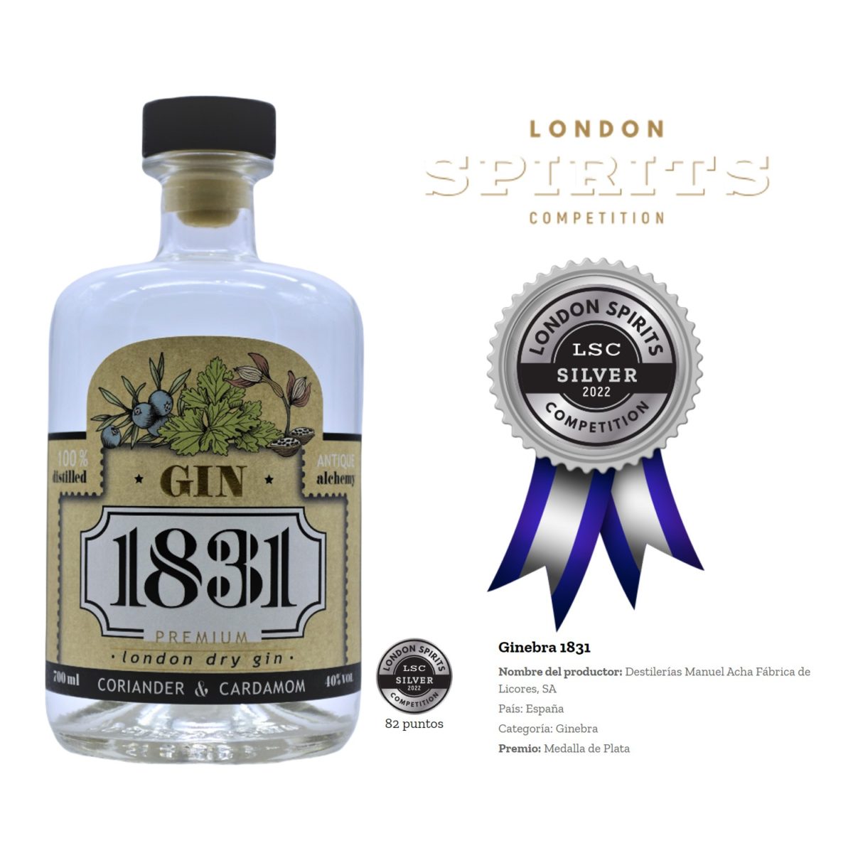 1831 London Dry Gin